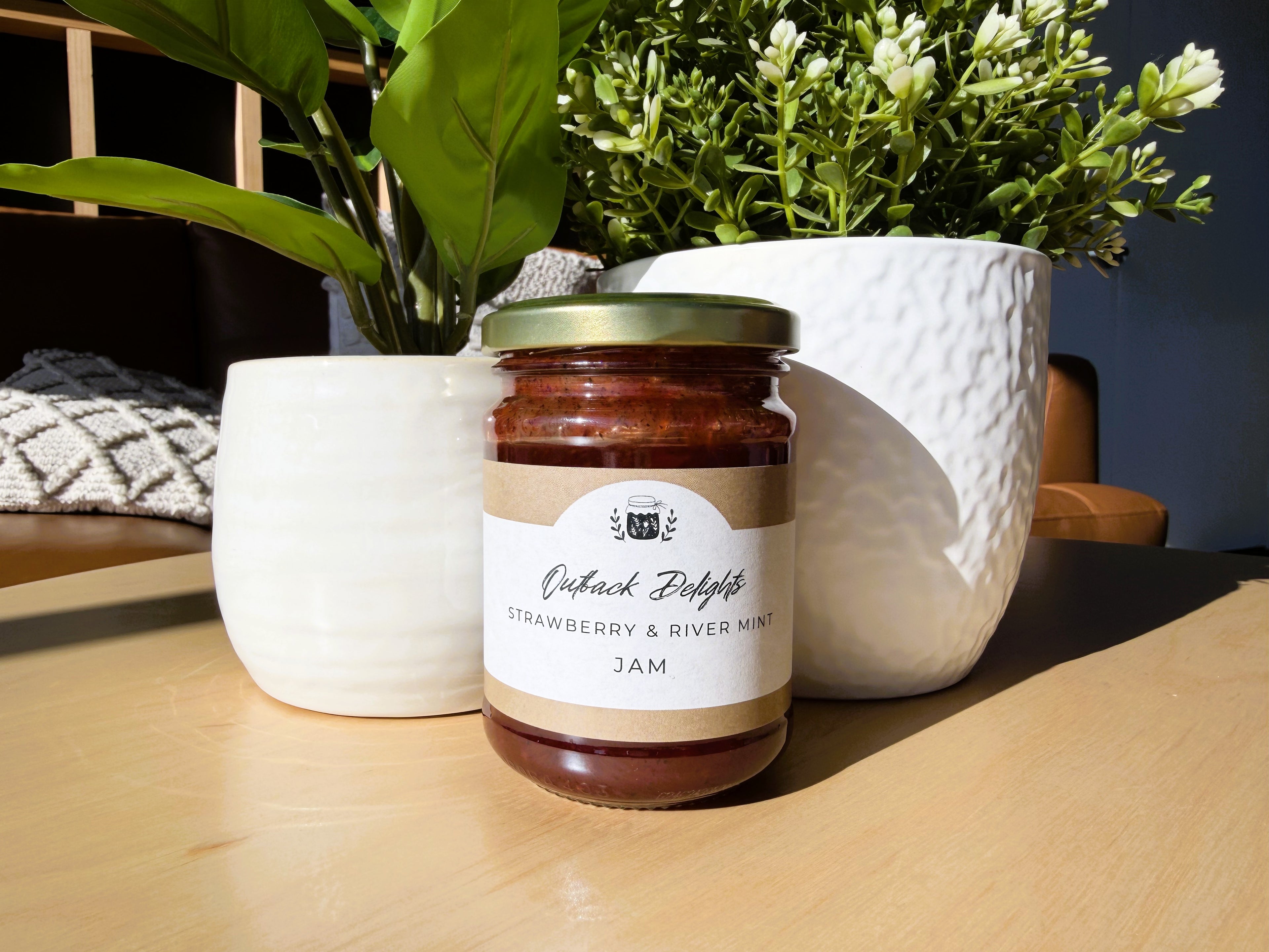 Strawberry & River Mint Jam